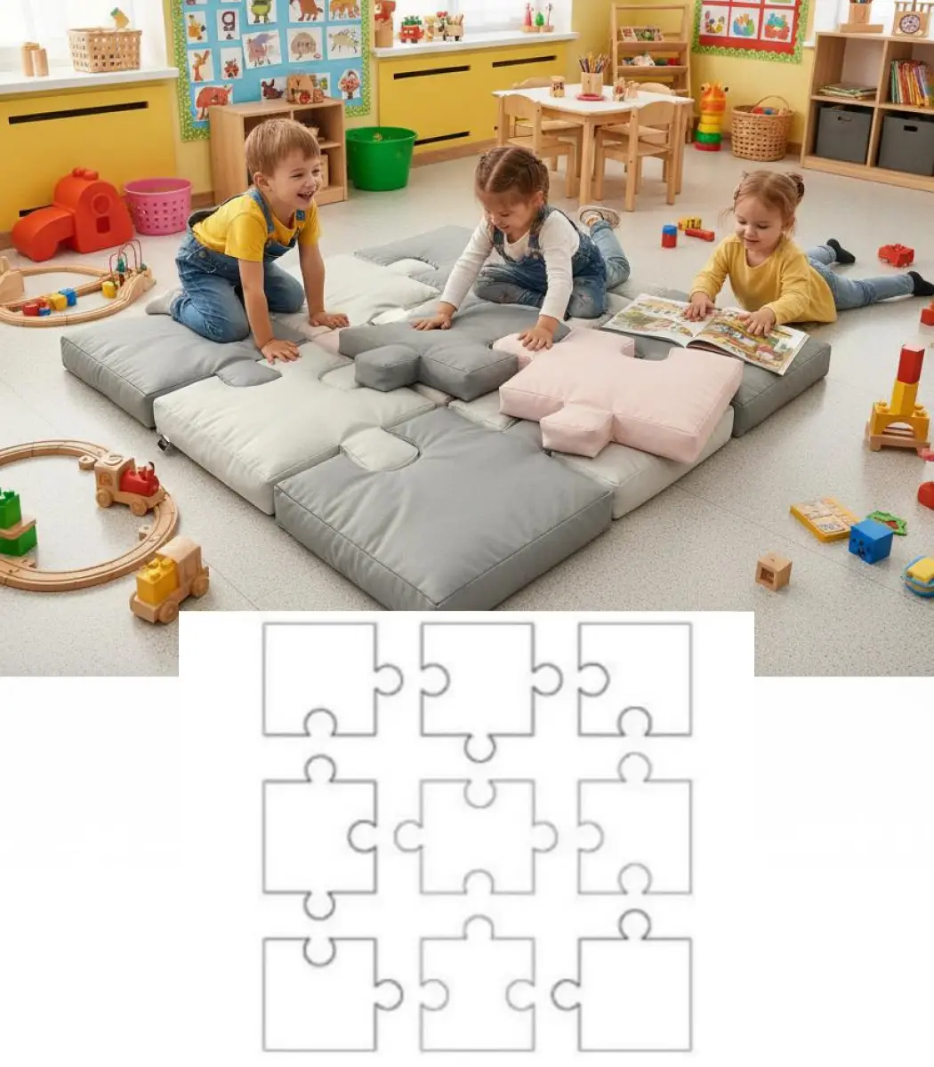 Puzlės pagalvėlės (Lauko audinys MIR) 1050x1200