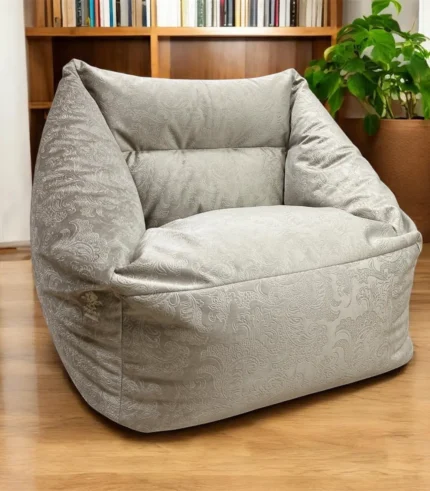 Sėdmaišis Pegasus Veliūras Silver(Romano 03) 1050x1200