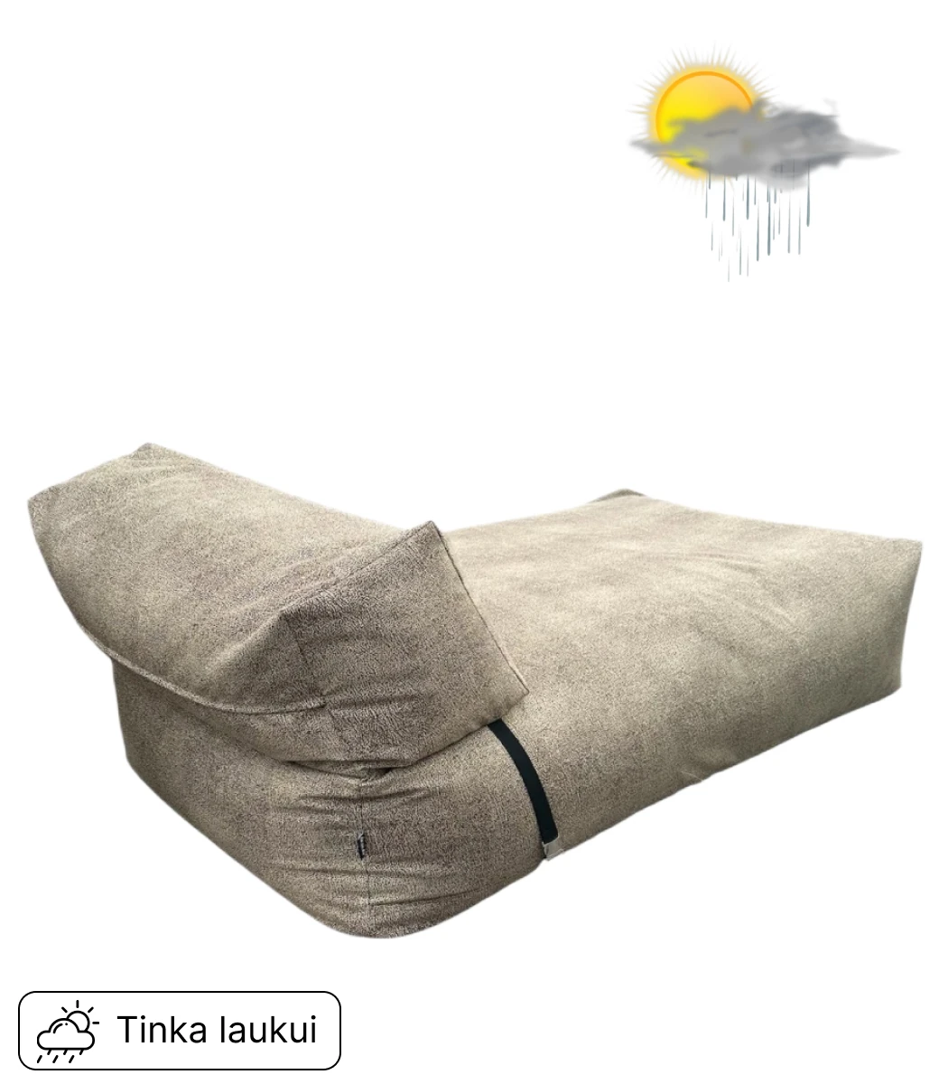 Sėdmaišis Lounge gultas lauko Capučino (MIR 205959) 1050x1200